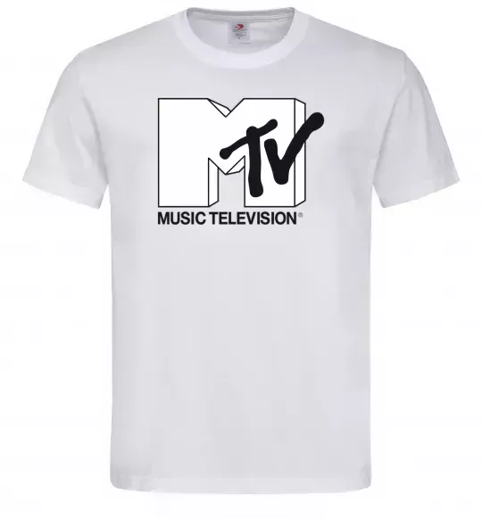 Мужская футболка MTV Белый фото