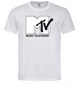 Мужская футболка MTV Белый фото