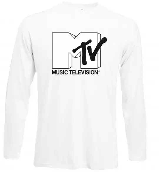 Лонгслів MTV Білий фото