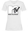 Жіноча футболка MTV Білий фото