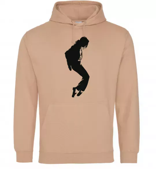 Чоловіча толстовка (худі) MICHAEL JACKSON Пісочний фото