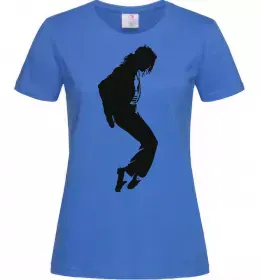 Женская футболка MICHAEL JACKSON Ярко-синий фото