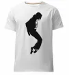 Мужская премиум футболка MICHAEL JACKSON Белый фото