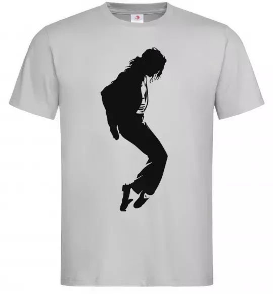 Чоловіча футболка MICHAEL JACKSON Сірий фото