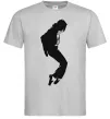 Чоловіча футболка MICHAEL JACKSON Сірий фото
