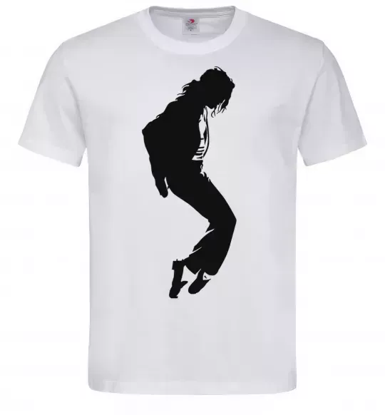 Чоловіча футболка MICHAEL JACKSON Білий фото