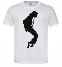 Чоловіча футболка MICHAEL JACKSON Білий фото
