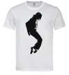 Чоловіча футболка MICHAEL JACKSON Білий фото