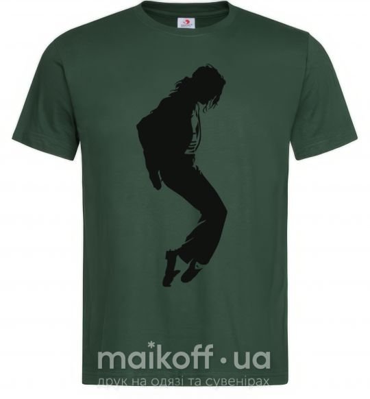 Мужская футболка MICHAEL JACKSON Темно-зеленый фото