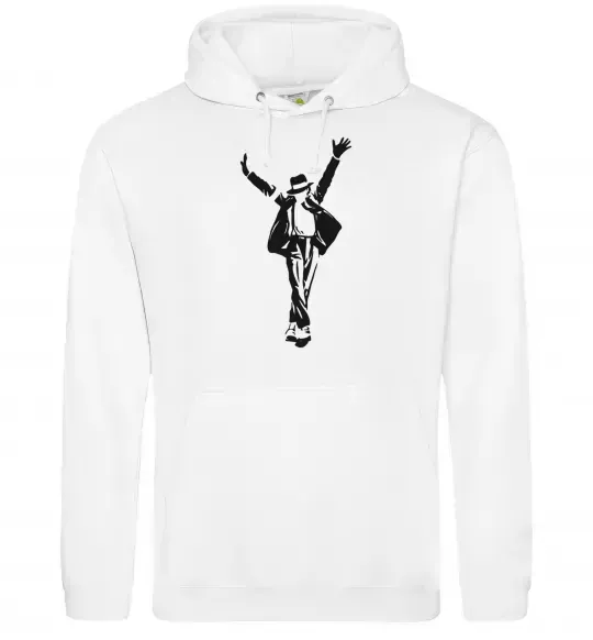 Жіноча толстовка (худі) MICHAEL JACKSON SHOW Білий фото