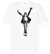 Футболка Оверсайз MICHAEL JACKSON SHOW Белый фото