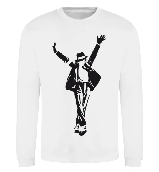 Свитшот MICHAEL JACKSON SHOW Белый фото