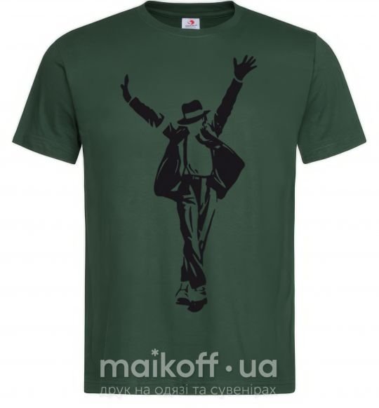 Чоловіча футболка MICHAEL JACKSON SHOW Темно-зелений фото