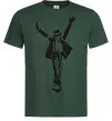 Чоловіча футболка MICHAEL JACKSON SHOW Темно-зелений фото