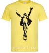 Мужская футболка MICHAEL JACKSON SHOW Лимонный фото