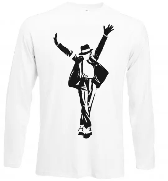 Лонгслив MICHAEL JACKSON SHOW Белый фото