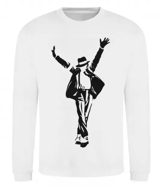 Свитшот MICHAEL JACKSON SHOW Белый фото