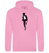 Мужская толстовка (худи) MICHAEL JACKSON HAT Розовый фото