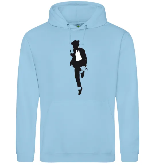 Мужская толстовка (худи) MICHAEL JACKSON HAT Голубой фото