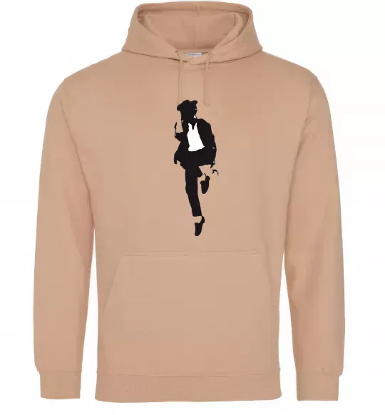 Жіноча толстовка (худі) MICHAEL JACKSON HAT Пісочний фото