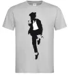 Чоловіча футболка MICHAEL JACKSON HAT Сірий фото