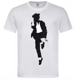 Чоловіча футболка MICHAEL JACKSON HAT Білий фото