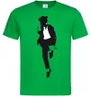 Чоловіча футболка MICHAEL JACKSON HAT Зелений фото