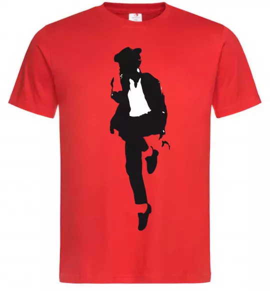 Чоловіча футболка MICHAEL JACKSON HAT Червоний фото