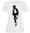 Жіноча футболка MICHAEL JACKSON HAT Білий фото