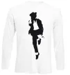 Лонгслив MICHAEL JACKSON HAT Белый фото