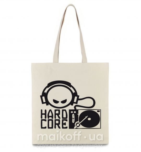 Еко-сумка HARD CORE Бежевий фото