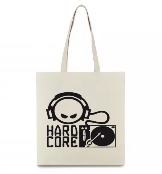 Эко-сумка HARD CORE Бежевый фото