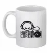 Чашка керамическая HARD CORE Белый фото