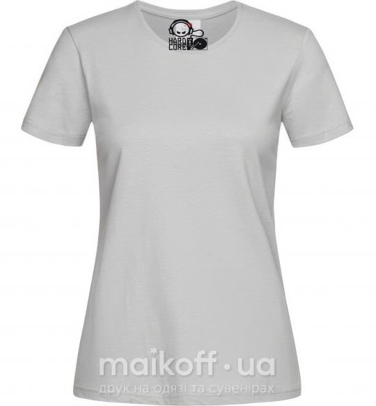 Жіноча футболка HARD CORE Сірий фото