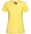 Жіноча футболка HARD CORE Лимонний фото