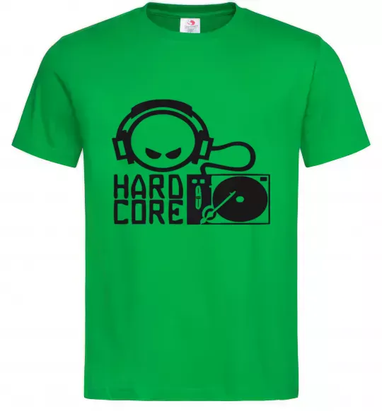 Мужская футболка HARD CORE Зеленый фото