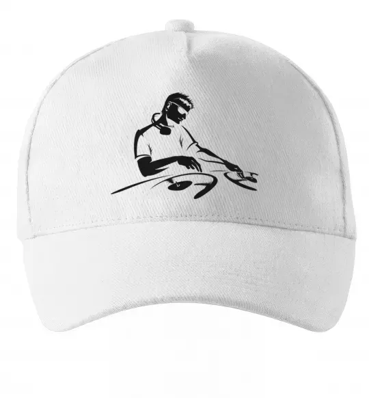 Кепка DJ за пультом Белый фото