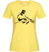 Жіноча футболка DJ за пультом Лимонний фото