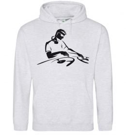 Женская толстовка (худи) DJ за пультом Женская толстовка (худи) DJ за пультом