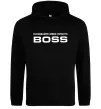 Жіноча толстовка (худі) Називайте мене просто Boss Чорний Жіноча толстовка (худі) Називайте мене просто Boss Чорний фото