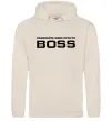 Женская толстовка (худи) Називайте мене просто Boss Таш фото