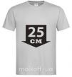 Мужская футболка 25 СМ Серый фото