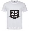 Чоловіча футболка 25 СМ Білий фото