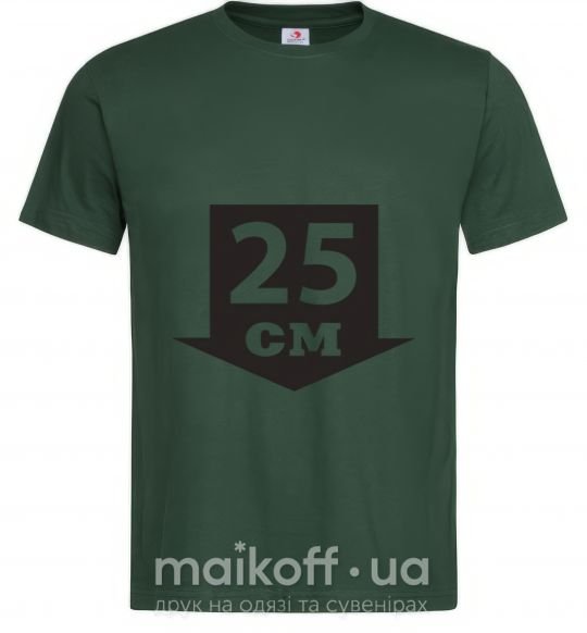 Чоловіча футболка 25 СМ Темно-зелений фото