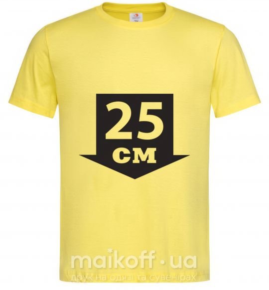 Мужская футболка 25 СМ Лимонный фото