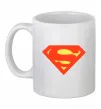 Чашка керамічна SUPERMAN Original Білий фото