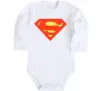 Детский боди SUPERMAN Original Белый фото