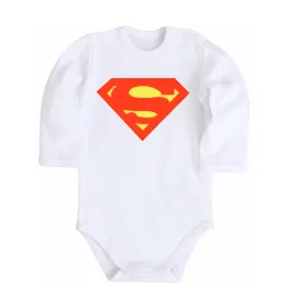 Детский боди SUPERMAN Original Белый фото