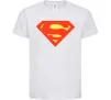 Дитяча футболка SUPERMAN Original Білий фото