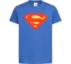 Дитяча футболка SUPERMAN Original Яскраво-синій фото